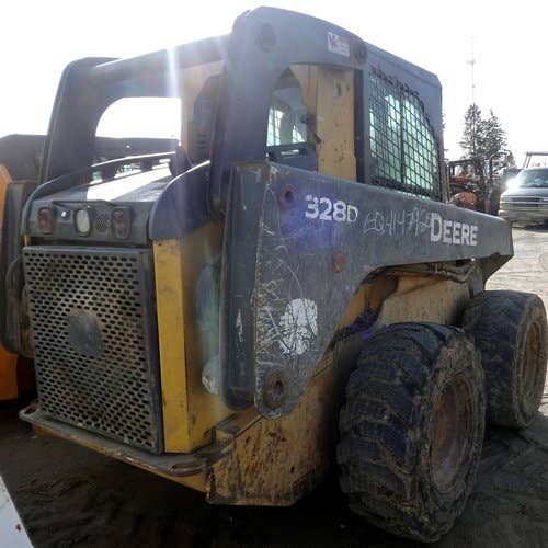 Used John Deere 328D Skid Steer Loader parts.