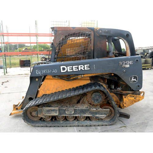 2013 Used John Deere 329E Skid Steer Loader parts.