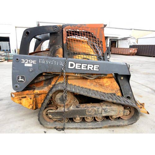 2013 Used John Deere 329E Skid Steer Loader parts.