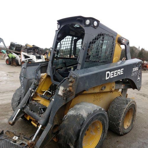 Used John Deere 330G Skid Steer Loader parts.
