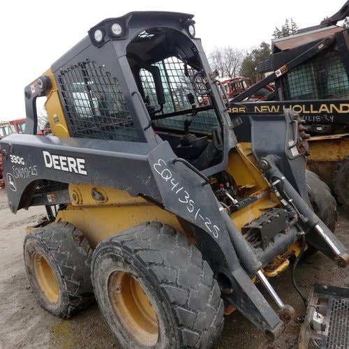 Used John Deere 330G Skid Steer Loader parts.