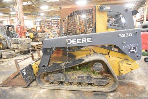 2011 Used John Deere 333d Skid Steer Loader parts.