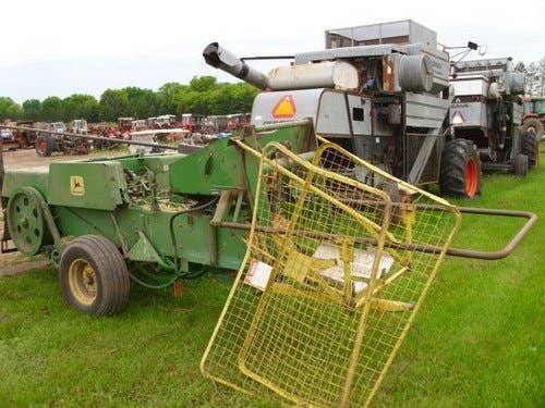 Used John Deere 336 Baler parts.
