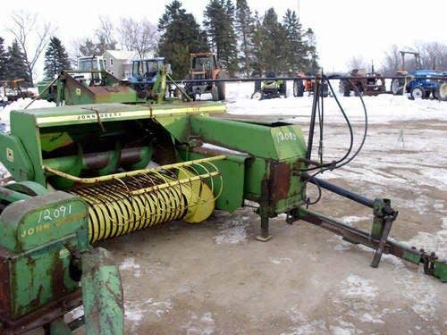 Used John Deere 336 Baler parts.