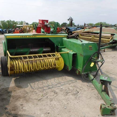 Used John Deere 336 Baler parts.