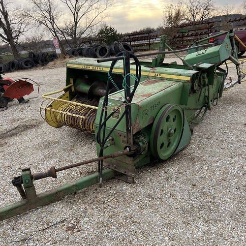 Used John Deere 336 Baler parts.