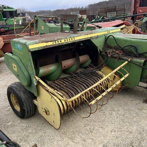 Used John Deere 336 Baler parts.