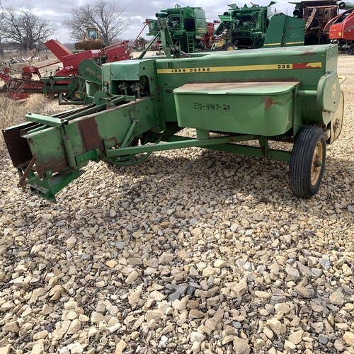 Used John Deere 336 Baler parts.
