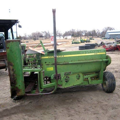 Used John Deere 346 Baler parts.
