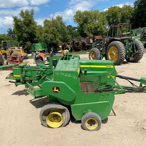 Used John Deere 348 Baler parts.