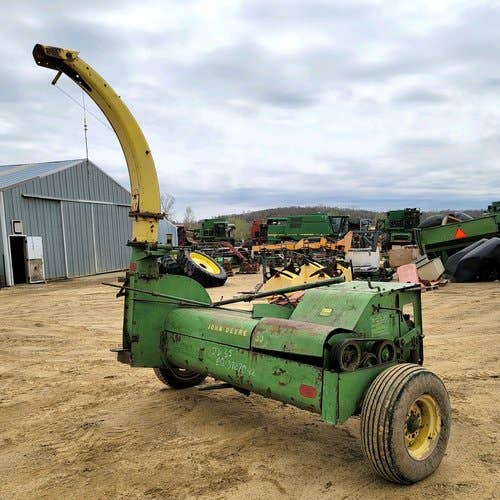 Used John Deere 35 Harvester parts.