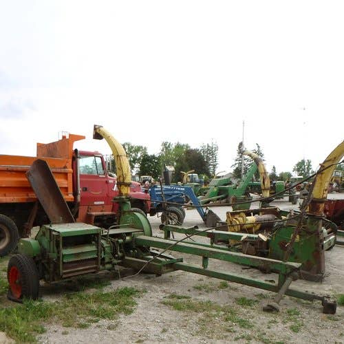 Used John Deere 35 Harvester parts.