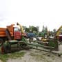 Used John Deere 35 Harvester parts. Used John Deere 35 Harvester parts.