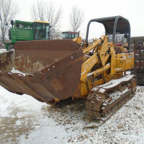 Used John Deere 350C Tractor parts.
