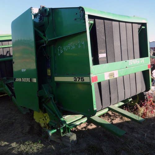 Used John Deere 375 Baler parts.