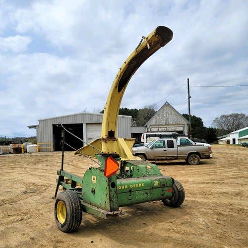 Used John Deere 38 Harvester parts.