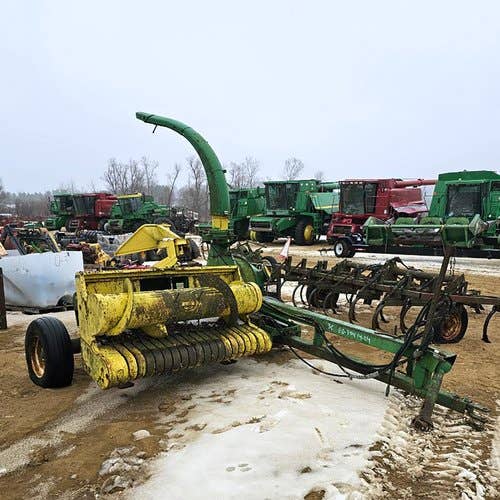 Used John Deere 38 Harvester parts.