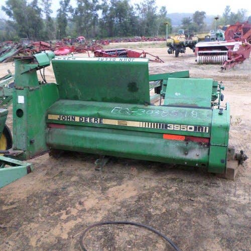 Used John Deere 3950 Harvester parts.