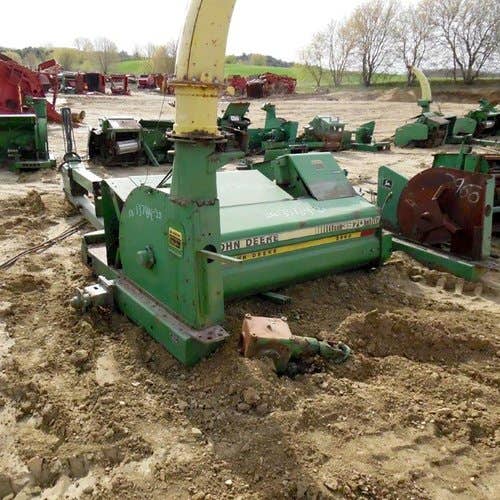 Used John Deere 3950 Harvester parts.
