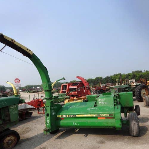 Used John Deere 3950 Harvester parts.