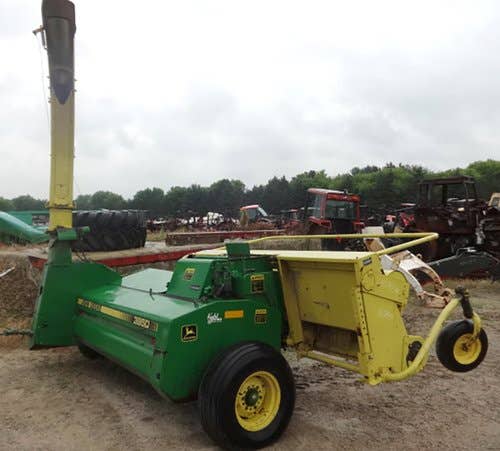 Used John Deere 3950 Harvester parts.