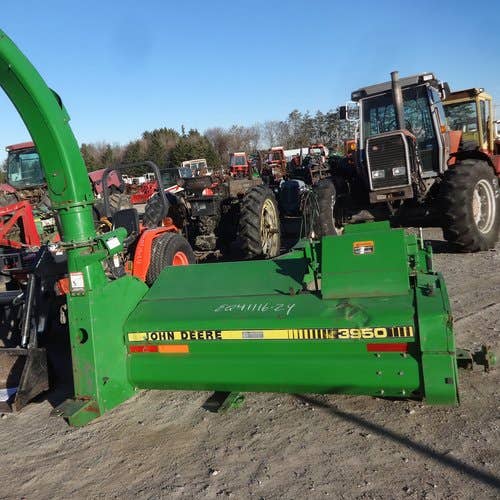 Used John Deere 3950 Harvester parts.