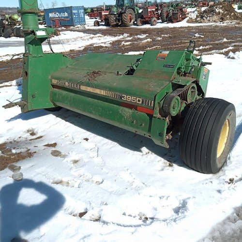 Used John Deere 3950 Harvester parts.