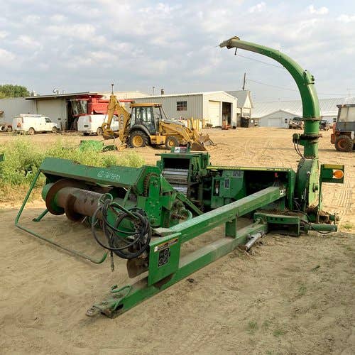 Used John Deere 3955 Harvester parts.