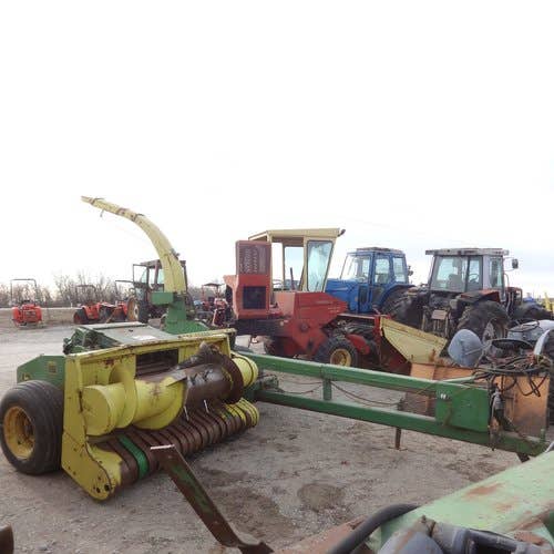Used John Deere 3960 Harvester parts.