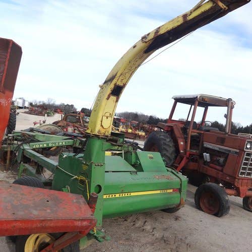 Used John Deere 3960 Harvester parts.