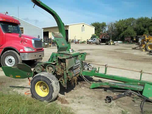 Used John Deere 3970 Harvester parts.