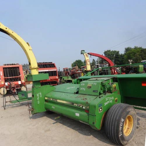Used John Deere 3970 Harvester parts.