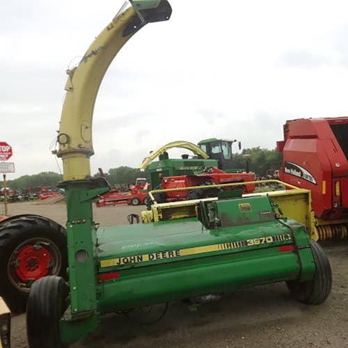 Used John Deere 3970 Harvester parts.