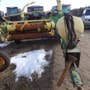 Used John Deere 3970 Harvester parts. Used John Deere 3970 Harvester parts.