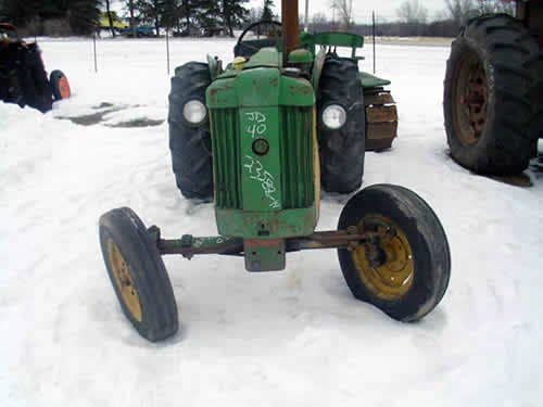 Used John Deere 40 Tractor parts.