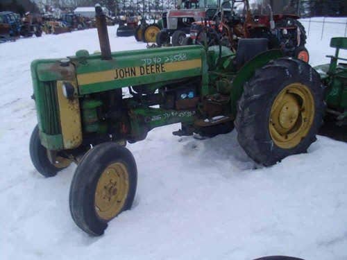 Used John Deere 40 Tractor parts.