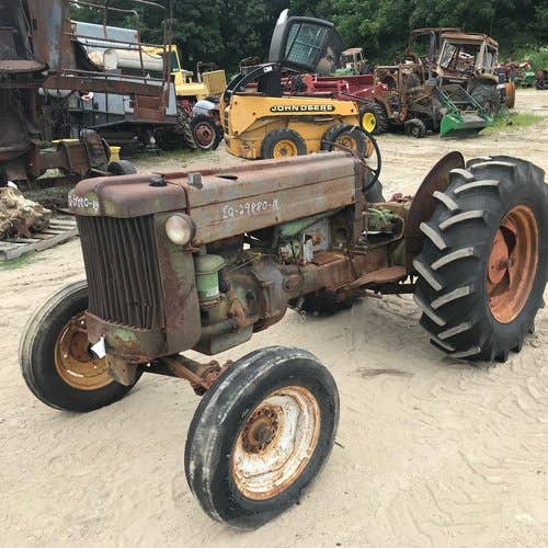Used John Deere 40 Tractor parts.