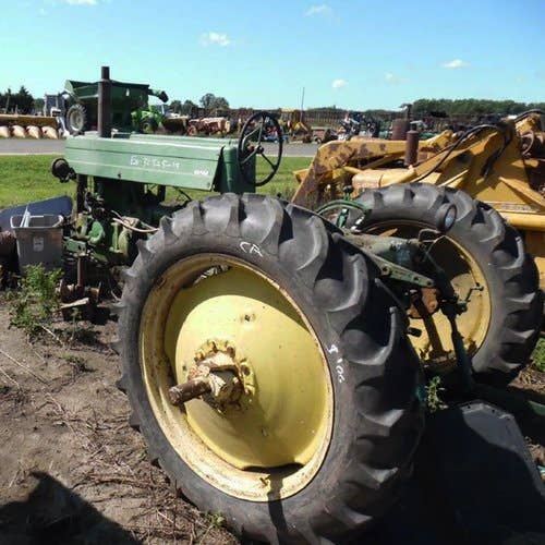 Used John Deere 40 Tractor parts.