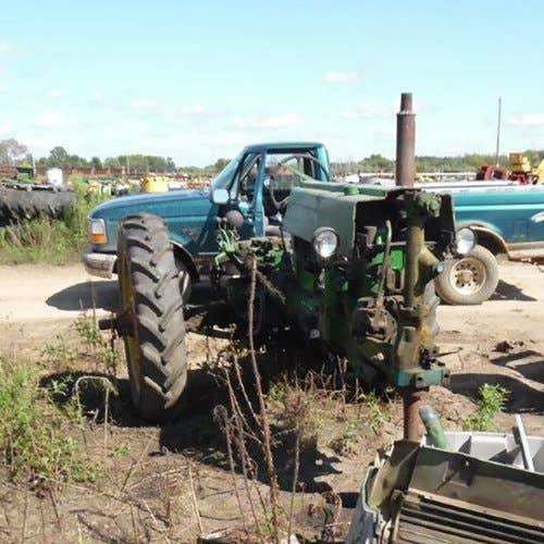 Used John Deere 40 Tractor parts.