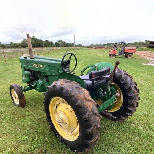Used John Deere 40 Tractor parts.