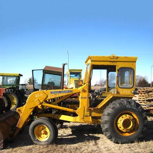 Used John Deere 401 Tractor parts.