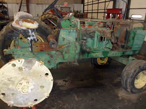 Used John Deere 4010 Tractor parts.