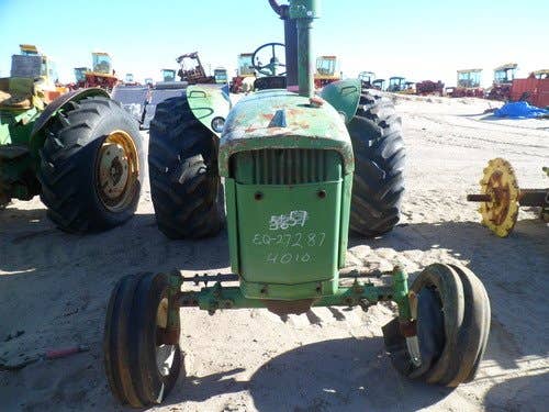 Used John Deere 4010 Tractor parts.