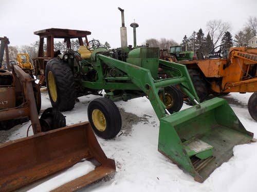 Used John Deere 4010 Tractor parts.