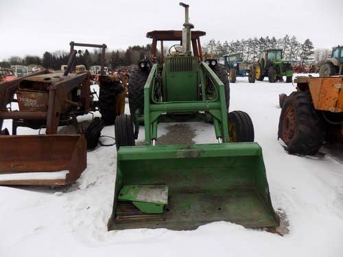 Used John Deere 4010 Tractor parts.