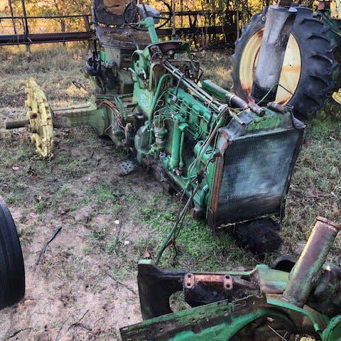 Used John Deere 4010 Tractor parts.