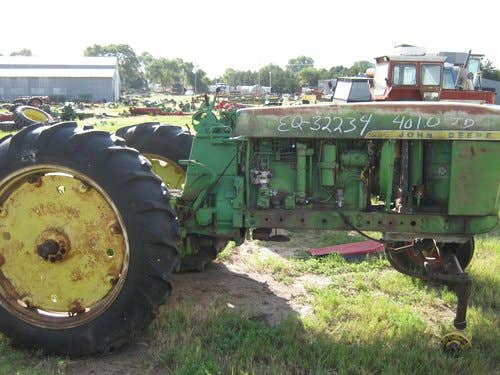 Used John Deere 4010 Tractor parts.