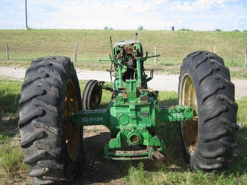 Used John Deere 4010 Tractor parts.