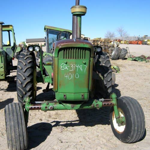 Used John Deere 4010 Tractor parts.