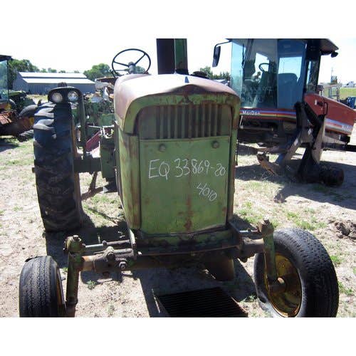 Used John Deere 4010 Tractor parts.